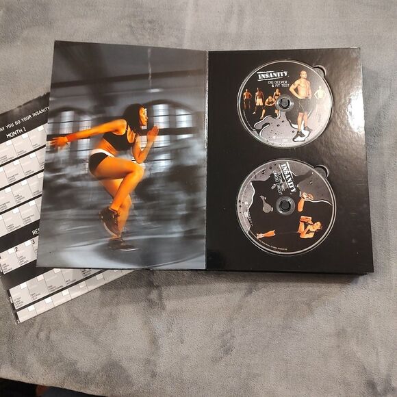 Insanity: 60 Day Total Body Workout Program 10 Disc, DVD Set Shaun T, Beachbody - Picture 2 of 14